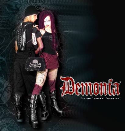 Shop for Demonia Brand gothic shoes and boots for men and women at Gothic Plus