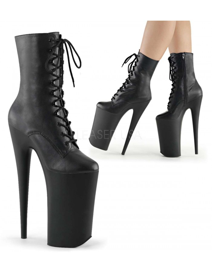 lace up ankle boots no heel