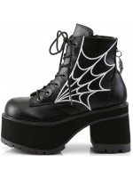 Webbed Ranger Womens Gothic Platform Boots