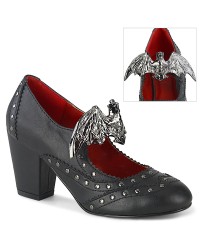 Bat Strap Vivika Wingtip Pumps