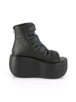 Violet Peep-Toe Ankle Boots for Women