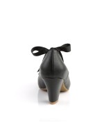 Wiggle Vintage Style Mary Jane Shoes in Black