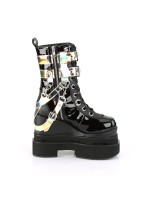 Eternal Black Magic Mirror Gothic Boots