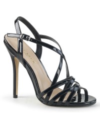 Amuse Black Strappy Sandal