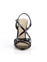 Amuse Black Strappy Sandal