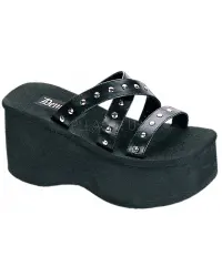 Funn Studded Flatform Slide