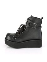 Sprite Black Womens Ankle Boots