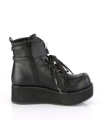 Sprite Black Womens Ankle Boots