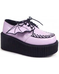 Pink Bat Wing Creepers for Women