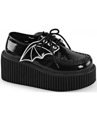 Black Bat Wing Creepers for Women