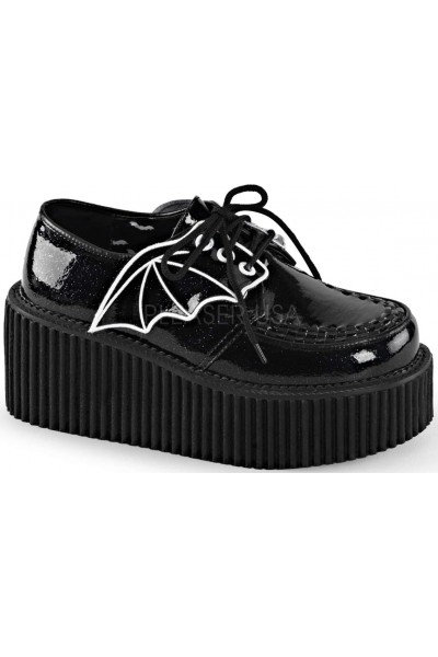 Black Bat Wing Creepers for Women