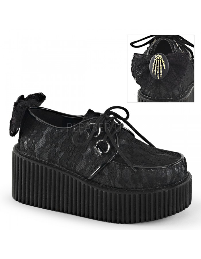 black lace shoes womens