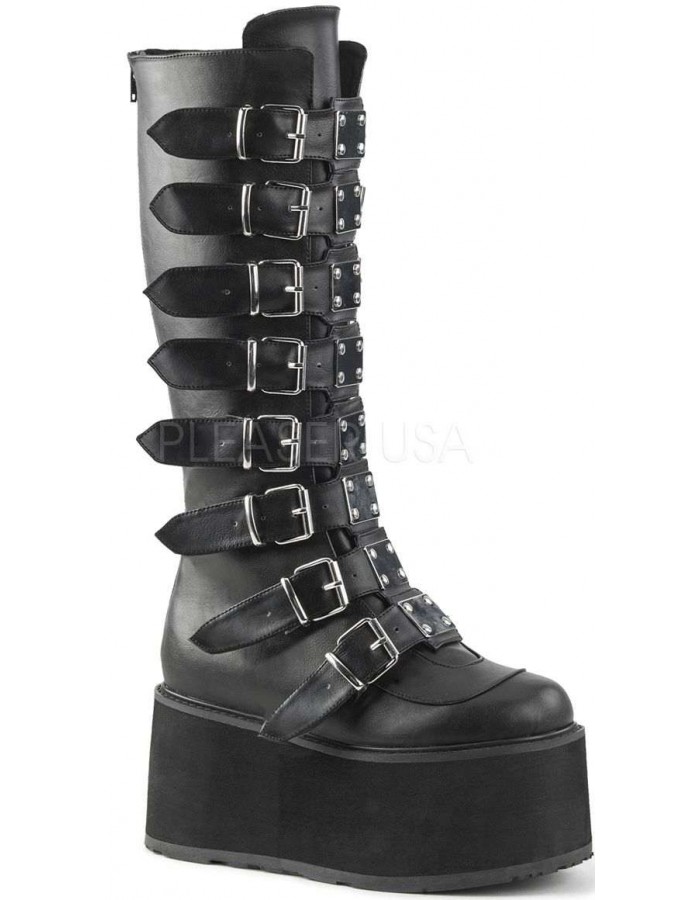 black platform boots cheap