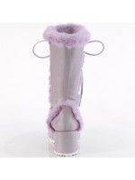 Demonia Cubby-311 Mid-Calf Boots in Lavender