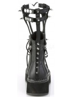 Emily Heart Cage Calf High Womens Boots