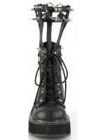 Emily Heart Cage Calf High Womens Boots