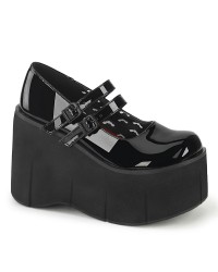 Kera Platform Mary Jane Double Strap Pump