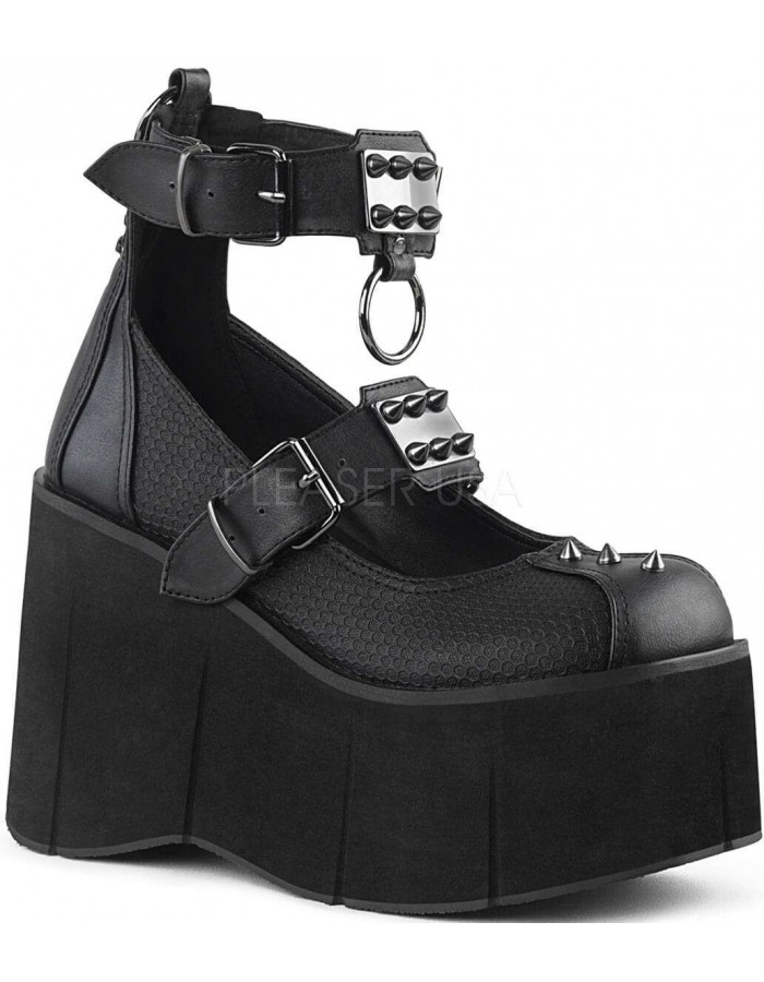 goth platform sneakers