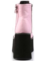 Kera Pink Platform Ankle Boots