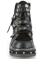 Lilith Black Platform Ankle Boots