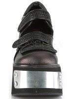 Kera Womens Platform Mary Jane with Metal Plates