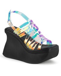Pace Mirror Multi-Strap Platform Sandal