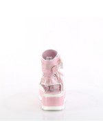 Slacker Pink Platform Ankle Strap Sandals