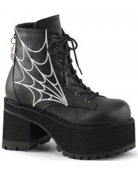 Webbed Ranger Womens Gothic Platform Boots