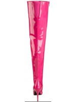 Seduce Hot Pink Thigh High Sexy Boots