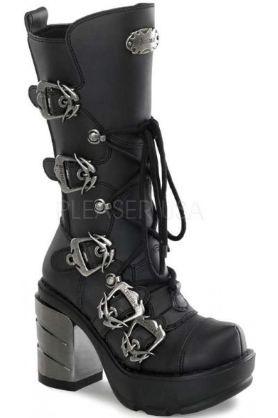 Sinister Buckled Womens Motorcycle Boots