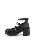 Bratty Spider Buckled Mary Jane Gothic Shoe