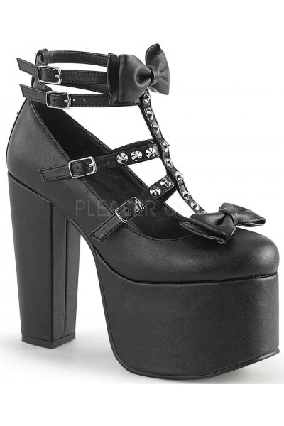 Torment T-Strap Platform Mary Jane Pump