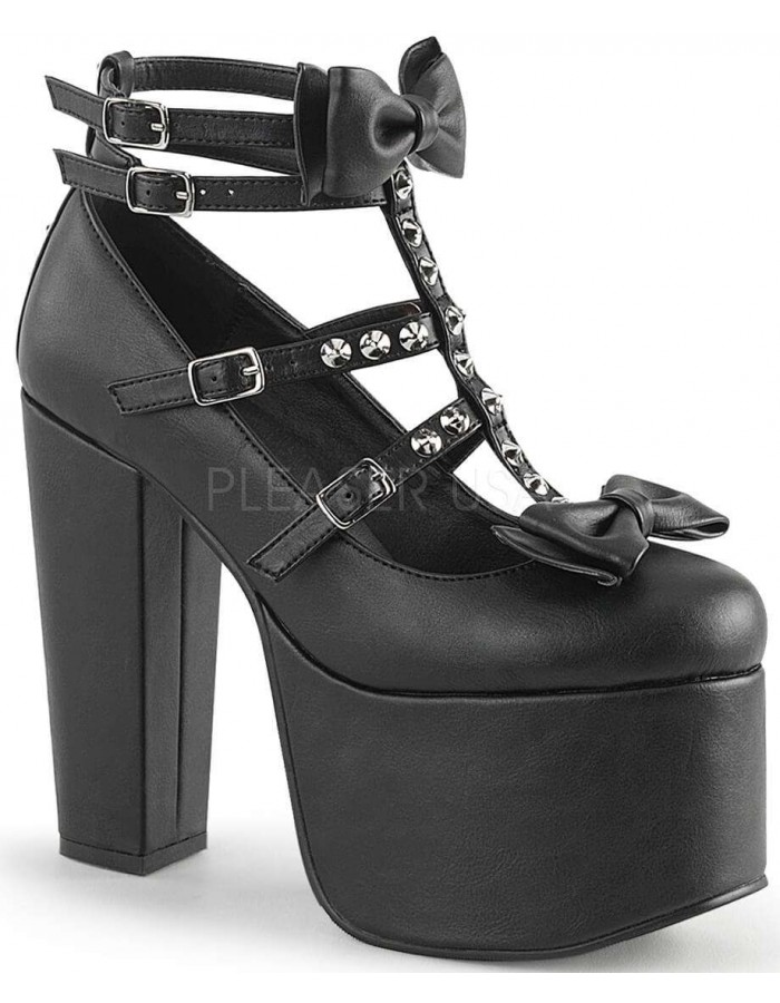 platform mary jane heels