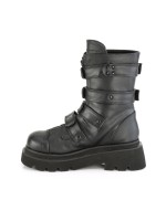 Renegade Womens Black Combat Boots