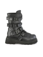 Renegade Womens Black Combat Boots