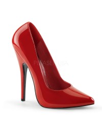 Classic Red 6 Inch High Heel Pump