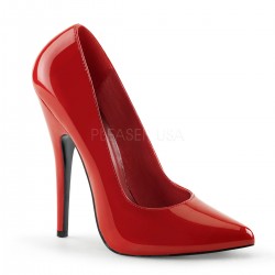 Classic Red 6 Inch High Heel Pump