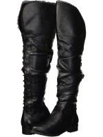 Tyra Low Heel Over the Knee Pirate Boots for Women