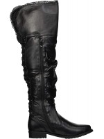 Tyra Low Heel Over the Knee Pirate Boots for Women