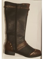 Silas Multi Pocket Steampunk Womens Boots