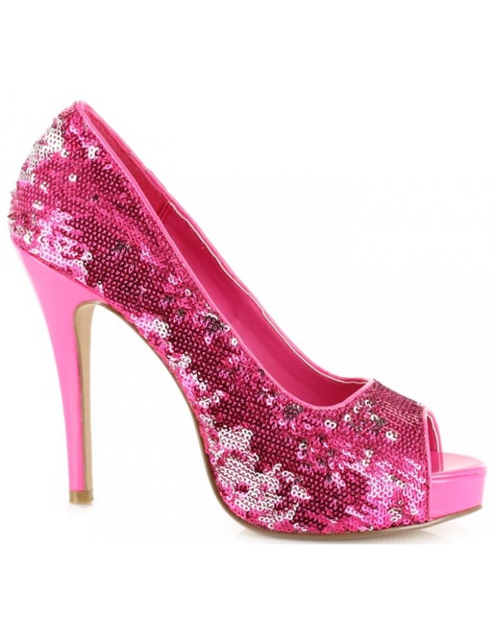 sequins pumps