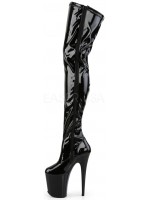 Flamingo 8 Inch Heel Thigh High Platform Boots