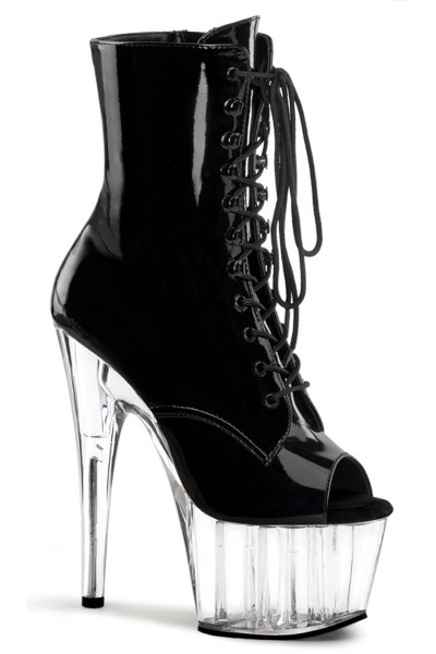 Peep Toe Adore Platform Granny Ankle Boots