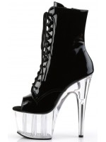 Peep Toe Adore Platform Granny Ankle Boots