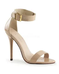 Amuse Cream Ankle Strap Sandal