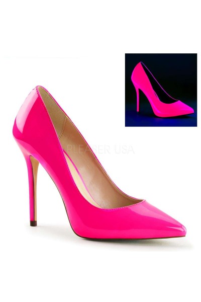 Neon sales heels pink