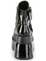 Bear Black Platform Ankle Boots