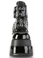 Bear Black Platform Ankle Boots