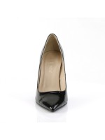 Classique Black Patent 4 Inch High Heel Pump