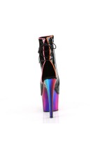 Rainbow Platform High Heel Ankle Boots